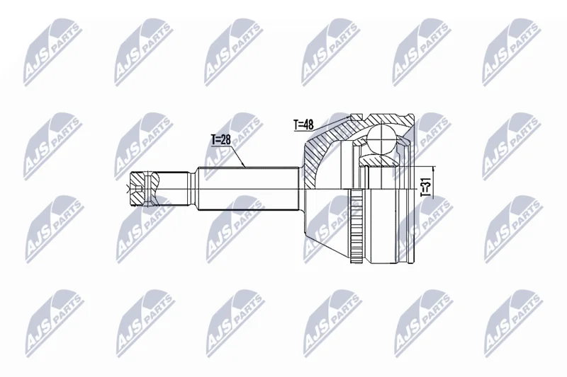 Komplet sklepov, pogonska gred NTY NPZ-FR-041