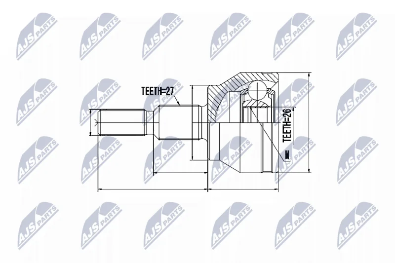 Komplet sklepov, pogonska gred NTY NPZ-FR-050