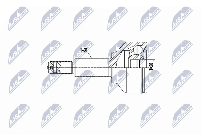 Komplet sklepov, pogonska gred NTY NPZ-FR-052