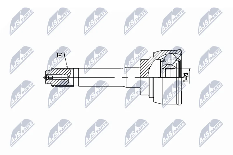 Komplet sklepov, pogonska gred NTY NPZ-IS-009