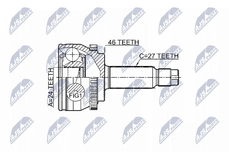 Komplet sklepov, pogonska gred NTY NPZ-KA-359