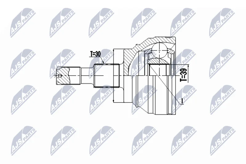 Komplet sklepov, pogonska gred NTY NPZ-ME-024