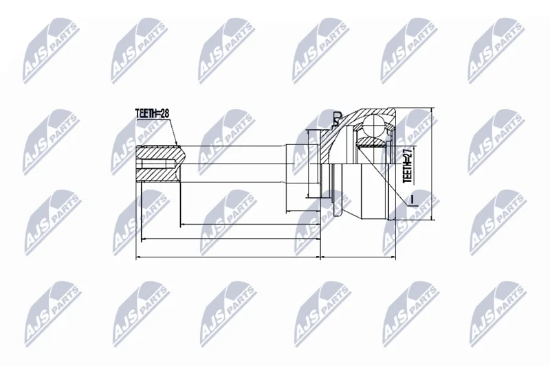 Komplet sklepov, pogonska gred NTY NPZ-MS-016