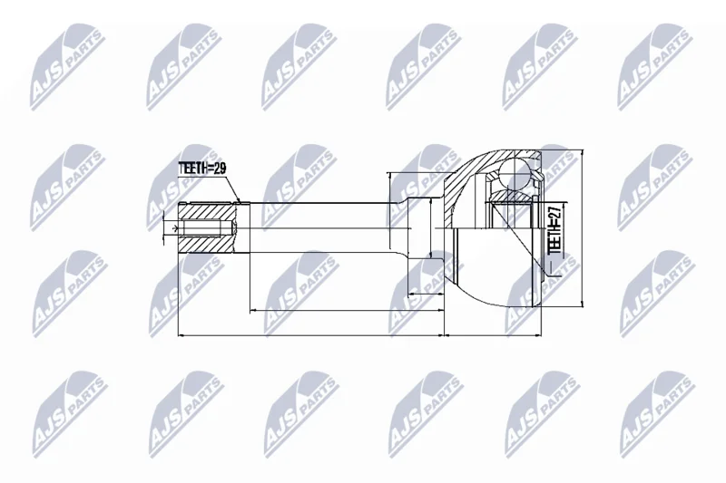 Komplet sklepov, pogonska gred NTY NPZ-NS-010