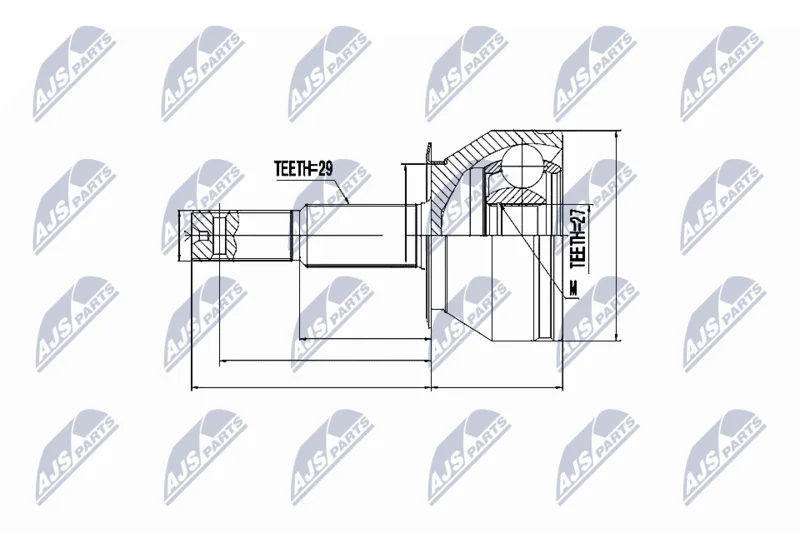 Komplet sklepov, pogonska gred NTY NPZ-NS-081