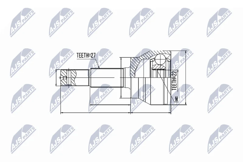 Komplet sklepov, pogonska gred NTY NPZ-NS-083