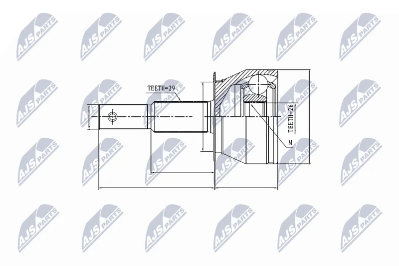Komplet sklepov, pogonska gred NTY NPZ-NS-085