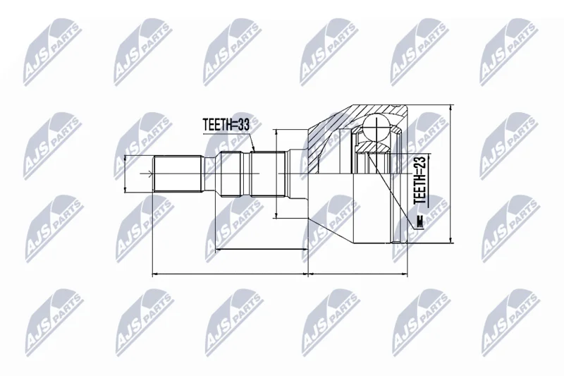 Komplet sklepov, pogonska gred NTY NPZ-PL-023