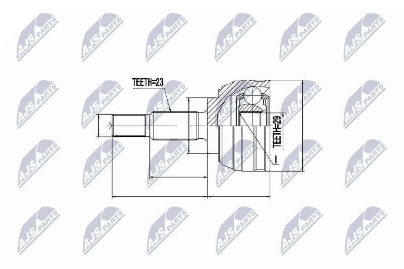 Joint Kit, drive shaft NTY NPZ-RE-029