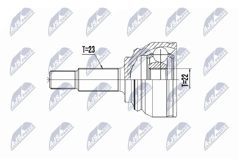 Komplet sklepov, pogonska gred NTY NPZ-RE-055