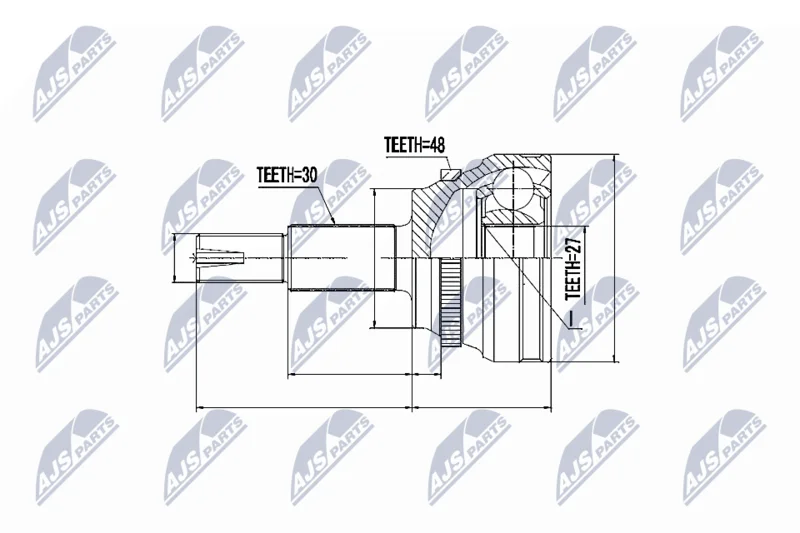 Komplet sklepov, pogonska gred NTY NPZ-TY-089