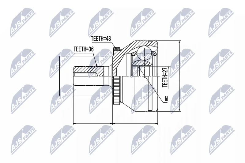 Komplet sklepov, pogonska gred NTY NPZ-VV-017