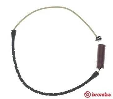 Opozorilo Kontakt, obraba zavornih ploščic BREMBO A 00 235