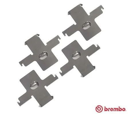 Komplet dodatne opreme, zavorna obloga za kolutne zavore BREMBO A 02 290