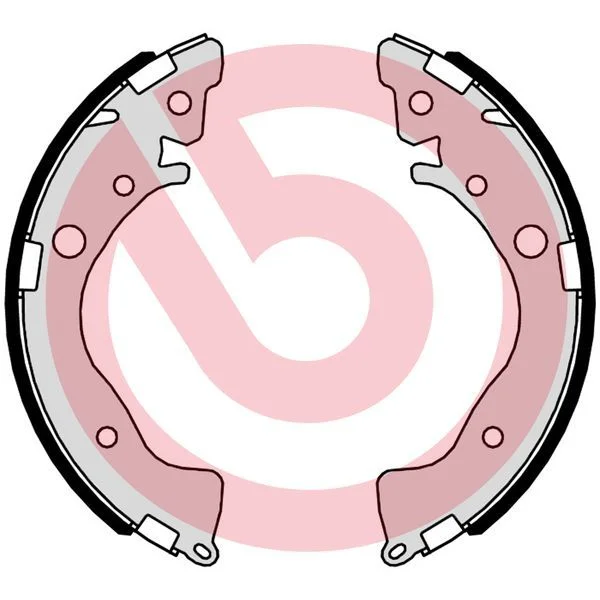 Komplet zavornih čevljev BREMBO S 28 521