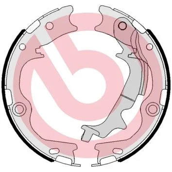 Komplet zavornih čevljev BREMBO S 30 537