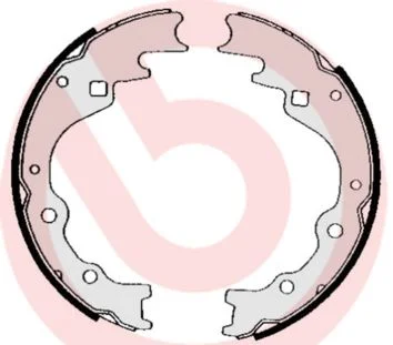 Brake Shoe Set BREMBO S 49 514