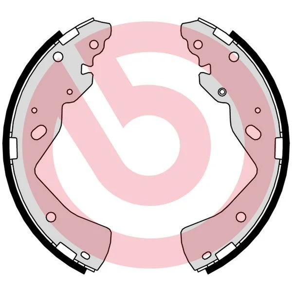 Komplet zavornih čevljev BREMBO S49527