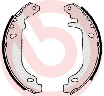 Komplet zavornih čevljev BREMBO S 61 519