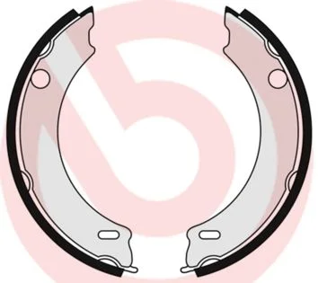 Komplet zavornih čeljusti, parkirna zavora BREMBO S 86 508