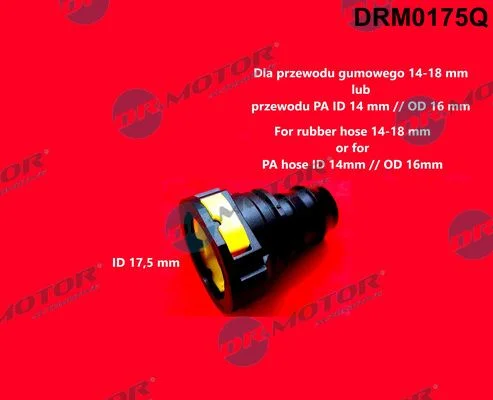 Priključek za cev, cev za gorivo Dr.Motor Automotive DRM0175Q