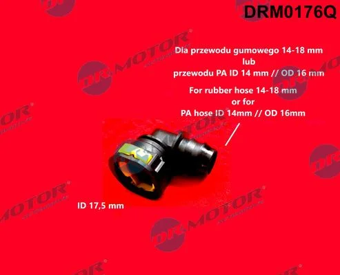 Priključek za cev, cev za gorivo Dr.Motor Automotive DRM0176Q