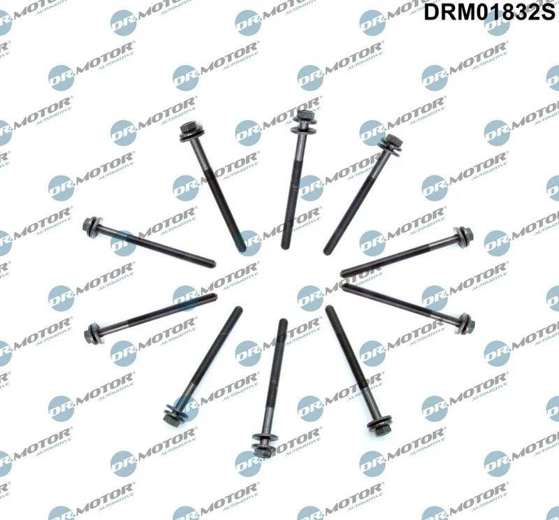 Komplet vijakov za glavo cilindra Dr.Motor Automotive DRM01832S