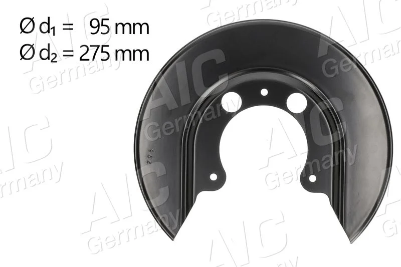 Splash Guard, brake disc AIC 58102