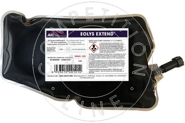 Dodatek, regeneracija filtra za saje/delce AIC 59065