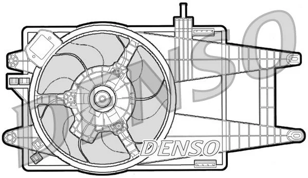 Ventilator, hlajenje motorja DENSO DER09040
