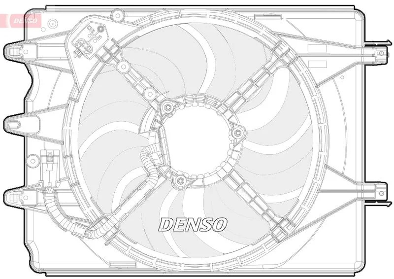 Ventilator, hlajenje motorja DENSO DER09068