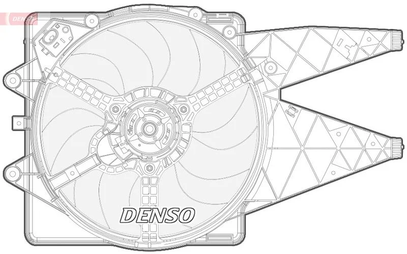 Ventilator, hlajenje motorja DENSO DER09092