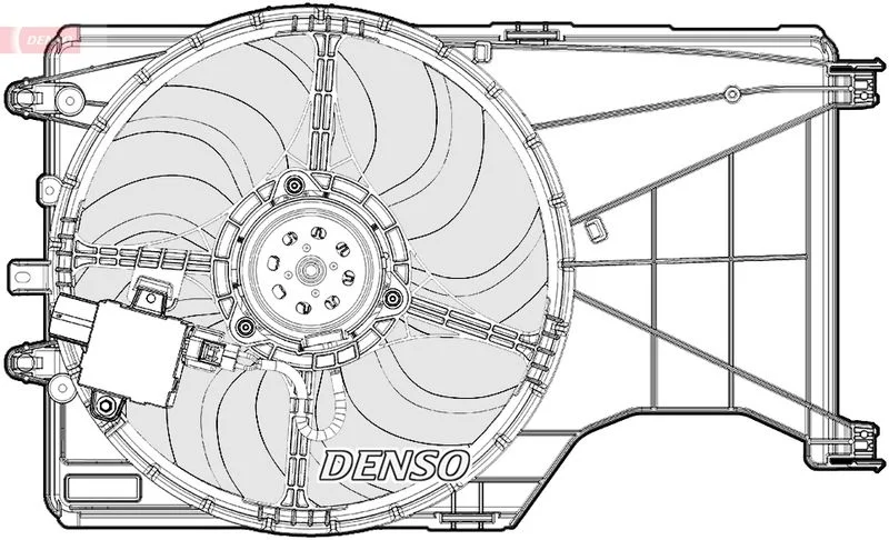 Ventilator, hlajenje motorja DENSO DER20001