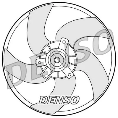 Ventilator, hlajenje motorja DENSO DER21011