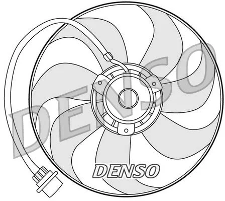 Ventilator, hlajenje motorja DENSO DER32001