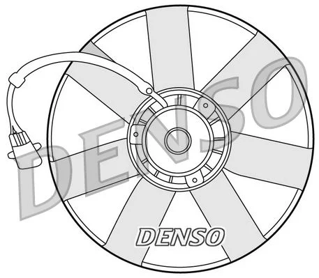 Ventilator, hlajenje motorja DENSO DER32002