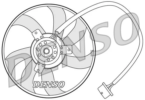 Ventilator, hlajenje motorja DENSO DER32003