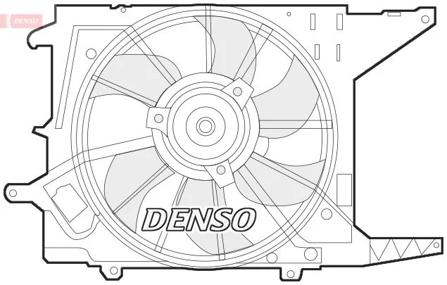 Ventilator, hlajenje motorja DENSO DER37003
