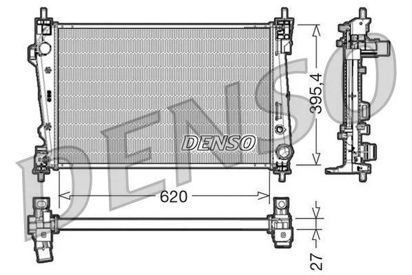 Hladilnik, hlajenje motorja DENSO DRM01007