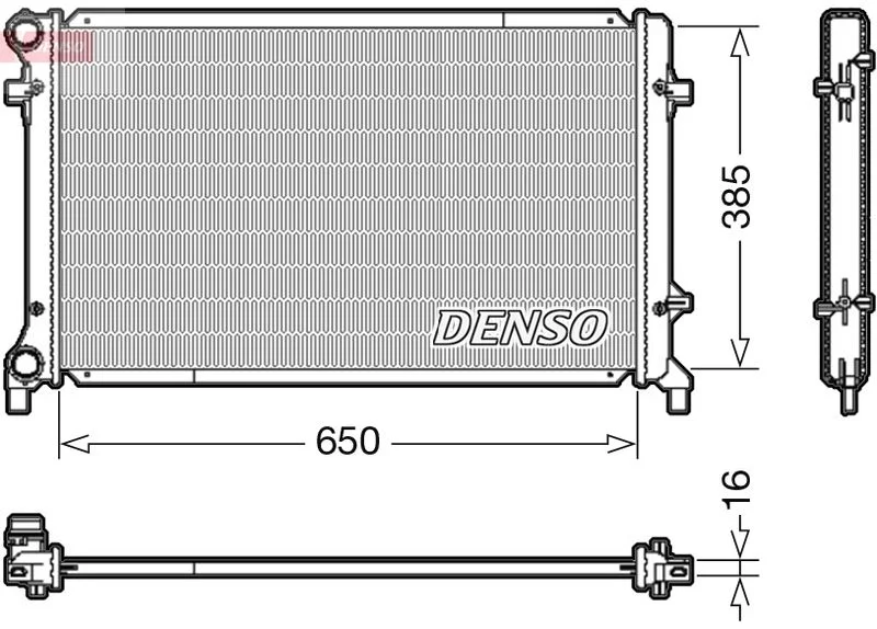 Hladilnik, hlajenje motorja DENSO DRM02014