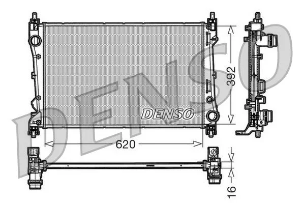Hladilnik, hlajenje motorja DENSO DRM09113