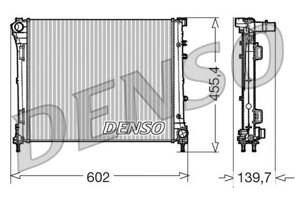 Hladilnik, hlajenje motorja DENSO DRM09162