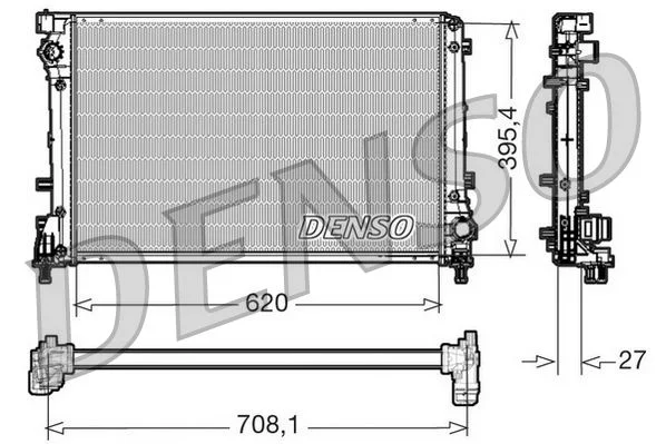 Hladilnik, hlajenje motorja DENSO DRM09163