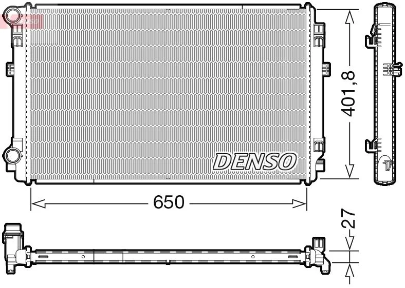 Hladilnik, hlajenje motorja DENSO DRM32048