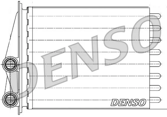 Izmenjevalnik toplote, notranje ogrevanje DENSO DRR23020