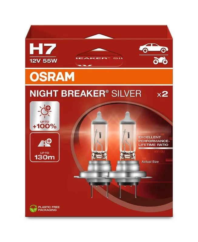 Bulb, high beam headlight ams-OSRAM 64210NBS-2HB