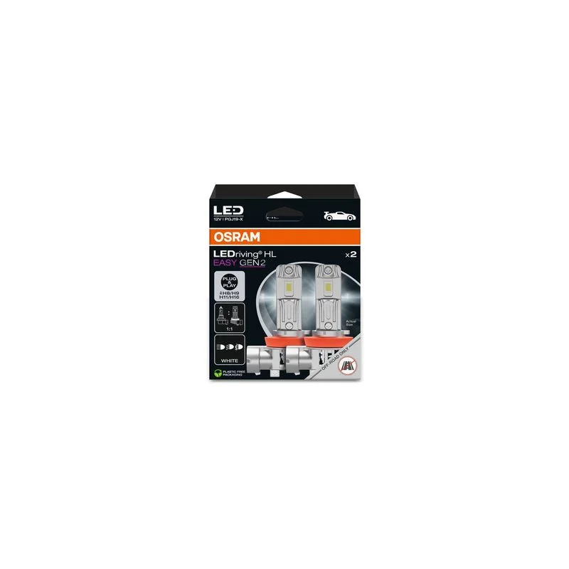 Bulb, high beam headlight OSRAM 64211DWESY2-2HB