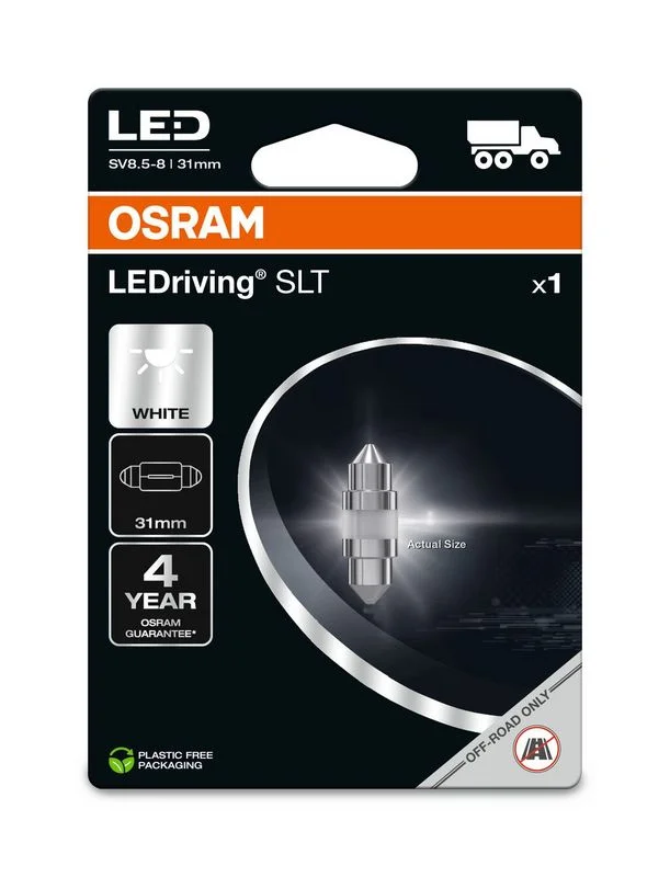 Žarnica, lučka za osvetlitev registrske tablice ams-OSRAM 6430DWP-1BL