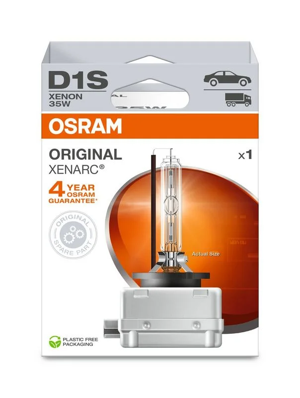 Bulb, high beam headlight ams-OSRAM 66140-1HB