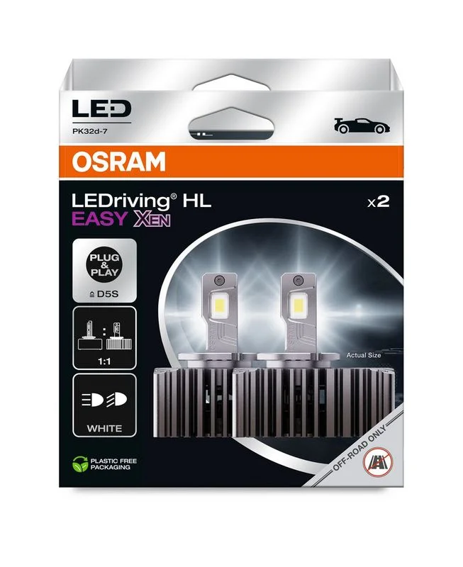 Bulb, high beam headlight ams-OSRAM 66540DWESY-2HB